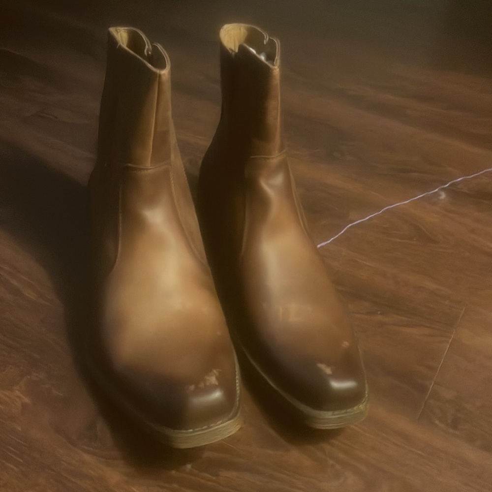 ALDO Brando men boots _ brown genuine leather